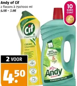 Poiesz Andy of Cif aanbieding