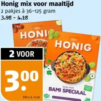 Poiesz Honig mix voor maaltijd aanbieding