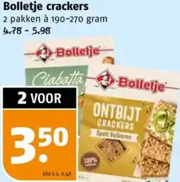 Poiesz Bolletje crackers aanbieding