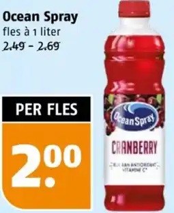 Poiesz Ocean Spray aanbieding