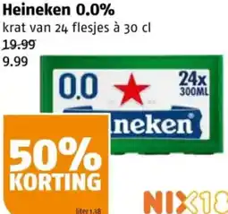 Poiesz Heineken 0.0% aanbieding