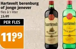 Poiesz Hartevelt berenburg of jonge jenever aanbieding