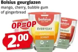 Poiesz Bolsius geurglazen aanbieding