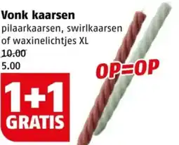 Poiesz Vonk kaarsen aanbieding