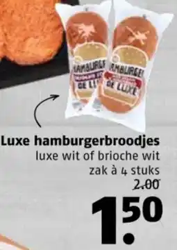 Poiesz Luxe hamburgerbroodjes aanbieding