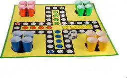 Bol.com Mens erger je niet XL - drankspel - Ludo Drankspel XXL aanbieding