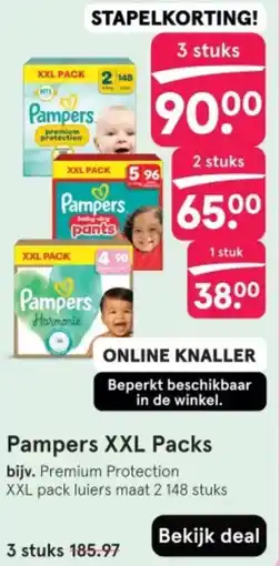 Etos Pampers XXL Packs aanbieding