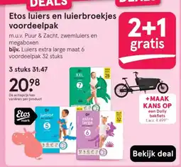 Etos Etos luiers en luierbroekjes voordeelpak aanbieding