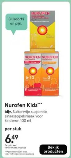 Etos Nurofen Kids aanbieding