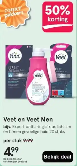 Etos Veet en Veet Men aanbieding