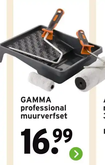 GAMMA GAMMA professional muurverfset aanbieding