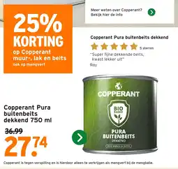 GAMMA Copperant Pura buitenbeits dekkend aanbieding