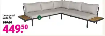GAMMA Loungeset Japandi aanbieding