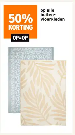 GAMMA Op alle buiten vloerkleden aanbieding