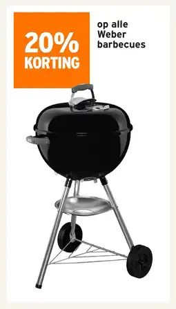 GAMMA Op alle weber barbecues aanbieding