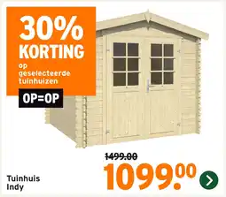 GAMMA Tuinhuis Indy aanbieding