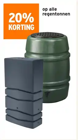 GAMMA Op alle regentonnen aanbieding