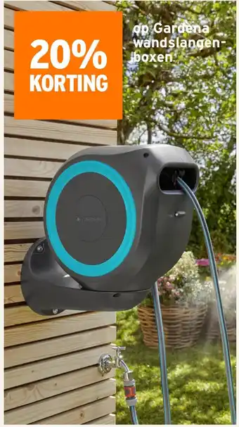 GAMMA Ap Gardena wandslangen boxen aanbieding