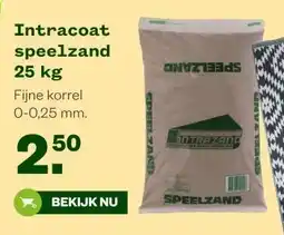 Welkoop Intracoat speelzand 25 kg aanbieding
