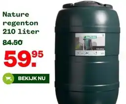 Welkoop Nature regenton 210 liter aanbieding