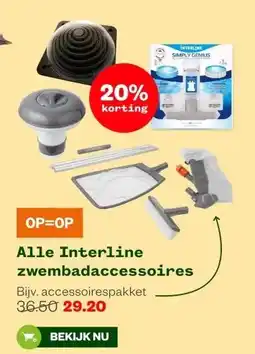 Welkoop Alle Interline zwembadaccessoires aanbieding