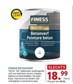 Kluswijs FINESS BETONVERF aanbieding