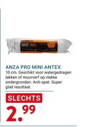 Kluswijs ANZA PRO MINI ANTEX aanbieding
