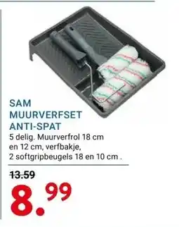 Kluswijs SAM MUURVERFSET ANTI-SPAT aanbieding