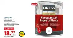 Kluswijs FINESS LAK aanbieding