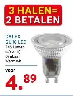 Kluswijs CALEX GU10 LED aanbieding