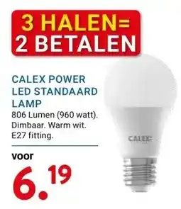 Kluswijs CALEX POWER LED STANDAARD LAMP aanbieding