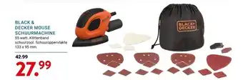 Kluswijs BLACK & DECKER MOUSE SCHUURMACHINE aanbieding