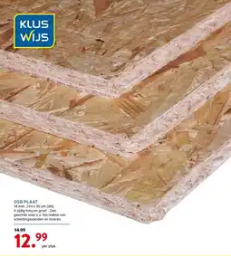 Kluswijs OSB PLAAT aanbieding