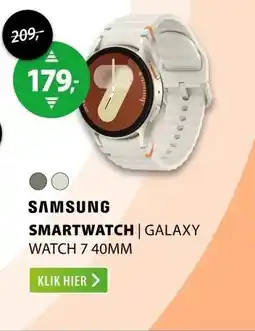 Expert Samsung Galaxy Watch 7 40mm Creme aanbieding