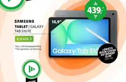 Expert Samsung Galaxy Tab S10 FE 10,9 inch 128GB Wifi Grijs aanbieding