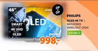 Expert Philips 48OLED809 Ambilight (2024) aanbieding