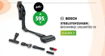 Expert Bosch BXS1041BQC Unlimited 10 aanbieding