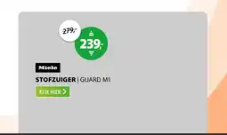 Expert Miele Guard M1 Blauw aanbieding