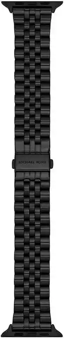 Amazon Michael Kors Men's stainless steel strap, compatible with 42mm/44mm/45mm/46mm/49mm Apple Watch aanbieding