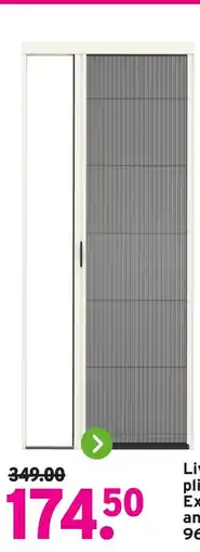 GAMMA Livn plisséhordeur Excellent wit aanbieding