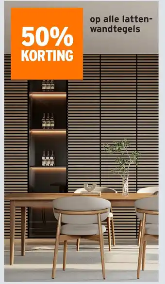GAMMA Op alle latten wandtegels aanbieding