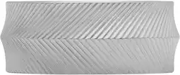 Amazon Fossil Harlow Linear Texture Roestvrijstalen Bandring voor Heren, JF0456804011 aanbieding