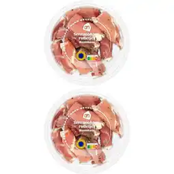 Albert Heijn AH Serranohamrolletjes roomkaas 2-pack aanbieding