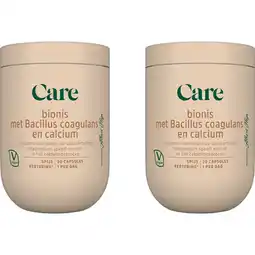 Albert Heijn Care Bionis bacillus coagulans calcium 2-pack aanbieding