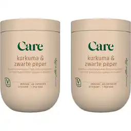 Albert Heijn Care Kurkuma & zwarte peper 2-pack aanbieding