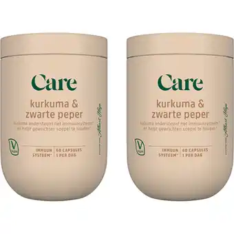 Albert Heijn Care Kurkuma & zwarte peper 2-pack aanbieding