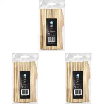 Albert Heijn AH BBQ disposable mes 4-pack aanbieding