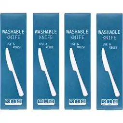 Albert Heijn AH Mes herbruikbaar 4-pack aanbieding