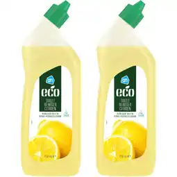 Albert Heijn AH Eco Toiletreiniger citroen 2-pack aanbieding
