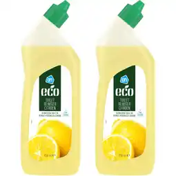 Albert Heijn AH Eco Toiletreiniger citroen 2-pack aanbieding